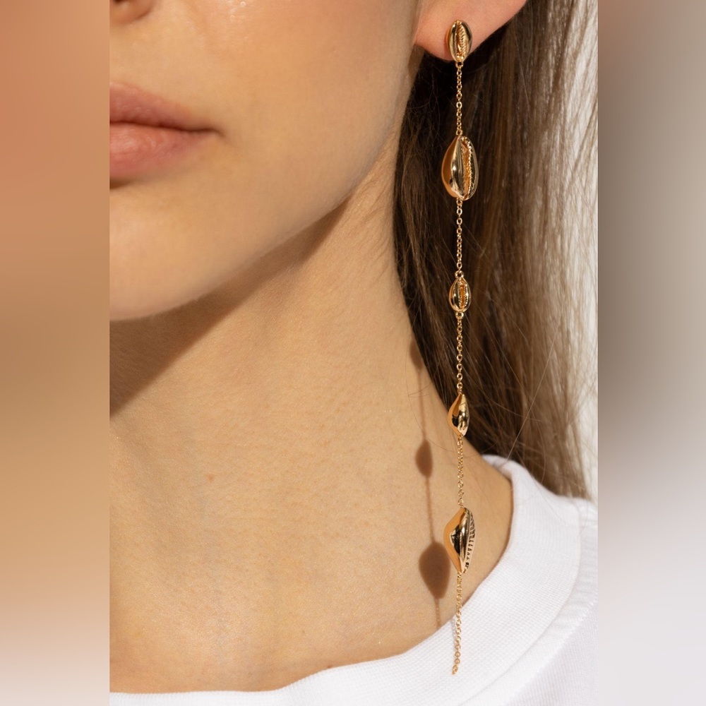 πΊπHPππΊ NWT Cult Gaia Myrna Shell Earrings - Picture 11 of 16